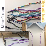 mask chain anti lost mask chain glass chain/ Al-in-1 chain