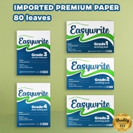 FCI Easywrite Writing Pad For Grade 1/Grade 2/Grade 3,3v/Grade 4/ and Intermediate Pad/Quiz Pad Pape