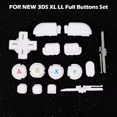 1Set Repair Buttons ABXY Button LR ZL ZR HOME Button For NEW 3DS XL LL NEW 3DS LL/XL Console Replace