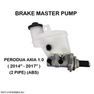 BRAKE MASTER PUMP PERODUA AXIA 1.0 AUTO MANUAL VVT-I 2014 - 2017 ABS 2 PIPE 47201-BZ520 BRAKE MASTER