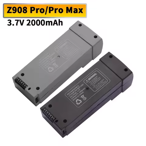 3.7V 2000MAh Oringal Z908 MAX Grey/ Black BatteryZ908 Pro MAX Battery for Z908 PRO MAX RC Plane