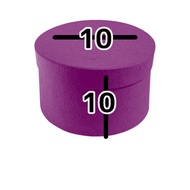 Round box, bloom box, round gift box 10 x 10
