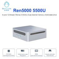 GenMachine Mini PC Ren5000 5500U AMD Ryzen5 5500U CPU 2.1GHz Up to 4.0GHz Windows 11Pro DDR4 64GB Wi