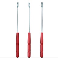 Fishing hook release tool in fish mouth