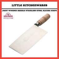 JAYA MATA Wooden Handle Stainless Steel Slicing Knife (8-1/2") JM557-1/(8") JM557-2 Kitchenware