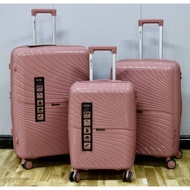 🔥NEW ARRIVAL 3 IN 1 HIGH QUALITY TROLLY BAG *COLOR ROSE GOLD**MODEL KF-2025-3*