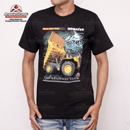 MinersZone Mining T-Shirt Dump TruckKomatsu HD-785 | Mining T-Shirts | Heavy Equipment Operator | Co