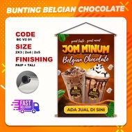 BUNTING AIR COKLAT BELGIAN VERSION 2