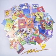 [Clearance sale] 55 PCS Pokemon Cards Metal Gold Vmax GX Energy Card Charizard Pikachu Rare Collecti