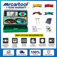MRCARTOOL DUOYI DY4100 Megohmmeter 0-2000 Ohm ดิจิตอล Earth Ground Resistance Meter เครื่องทดสอบสำหร