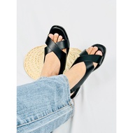 BATA Chandell Women Black / Grey Sandals 5616256 / 5612256 Kasut Sandal Perempuan