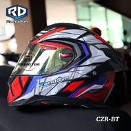 หมวกกันน็อคเต็มใบ Index RD รุ่น CZR BT รองรับการติดบลูทูธ ถอดซักได้ ฟรีถุงผ้า แถมชิวดำฟรีอีก1 แผ่น