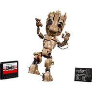 I Am GRUIT Tree Man 76217 Marvel Building Blocks Assembled Children Education Toy Garage Kit 3uck
