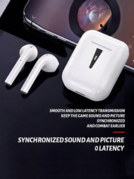 無線 5.3 Tws 耳塞帶充電盒和麥克風,入耳式運動跑步遊戲降噪耳機,便攜式新款商務高清免持通話,兼容蘋果、三星、華為等。