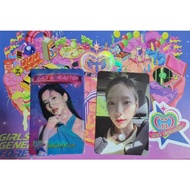 SNSD Girls Generation Forever 1 Photocard and Merch