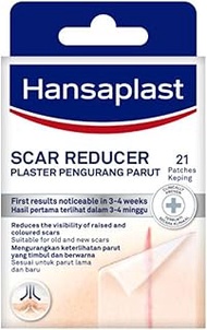 Hansaplast Scar Reducer, Reduces Visibility of Raised and Colored Scars, Suitable for New and Old Sc