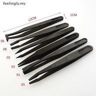 [T&B Nov] Type : Plastic Tweezers Material: PPS+Fiberposite plastics Color:black Overall Size : appr