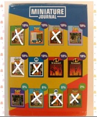 Disney 100 , 7-11 Pixar Miniature Journal Vol. 2 Toy Story Incredibles Monsters, Inc. 盲盒 (超人特工, 10% 