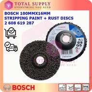 STRIPPING PAINT + RUST DISCS BOSCH 100mm x 16mm (2 608 619 287) 2608619287