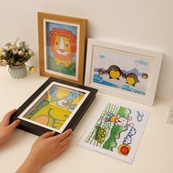 [in stock] Children's Painting Storage Frame Kindergarten Artwork Display Frame A4a3Certificate moun