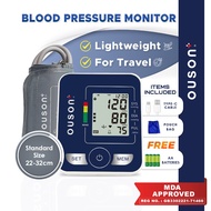 Ouson Digital Blood Pressure And Heart Beat Monitor Arm Cuff Lcd Display Xs/L/Xl Mesin Tekanan Darah