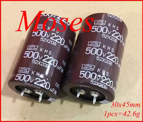 500v 220uf 30x45mm 550v 270uf 150uf 120uf 100uf 680uf CD297 NCC Capacitance +/- 20% Original New Aud