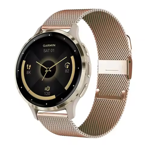 For Garmin Venu 3/3S 2/2S Metal Strap for Garmin Venu 2 Plus Wristband for Garmin Vivoactive 3 4 4S 