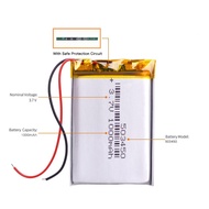 503450 3.7V 1000mAh Lipo Polymer Lithium Rechargeable Li-ion Battery For Smart Led Lamp Camera