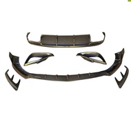 Mercedes S Coupe C217 S63 BodyKit Dry Carbon Fiber Front Lip Spoiler Corner Lip Rear Diffuser Muffle