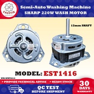 (220W) EST1416 SHARP Semi-Auto Washing Machine Wash Motor (Motor Basuh Mesin Basuh) EST-1416 ES1416