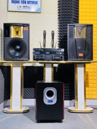 Dàn Loa Karaoke SIÊU ĐỈNH Maxtin Đẩy 9300 Micro đầu UGX82 Vang cơ lai số T6000 Plus Sub 835 Phù hợp 