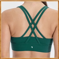 Lulu yoga sports bra cross back high elastic shockproof fitness bra dw002