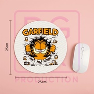 Round Mousepad | Base | Computer Computer Computer | PC PC PC | Laptop | Garfield