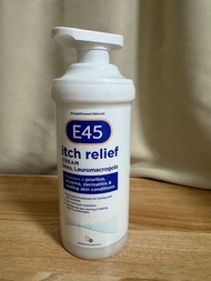 英國 E45 itch relief cream