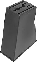 Luxshiny Knives Storage Block, 6 Slot Universal Knives Holder Organizer Countertop Butcher Block Thi