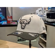 New Era 9Seventy Chicago Bulls Stone Black 2-Tone Stretch Snapback Cap 100% Original Hat