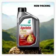 F700 PETRONAS F700 4T 15W-50 10W-40 SN SEMI GUARANTEED ORIGINAL OFFICIAL OIL ( READY STOCK 23 HOURS 