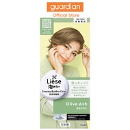 Liese Creamy Bubble Color Olive Ash 108Ml - Diy Foam Hair Color With Salon Inspired Colors