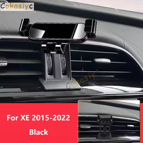 Car Mobile Phone Holder For Jaguar XE 2016 2022 - 2015 Mounts Bracket Stand Rotatable Support Access