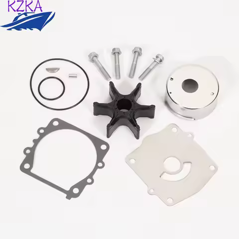 Water Pump Impeller Kit 6G5-W0078-A1 For Yamaha 2-Stroke 150 175 200 225 HP Outboard Motor 6G5-W0078