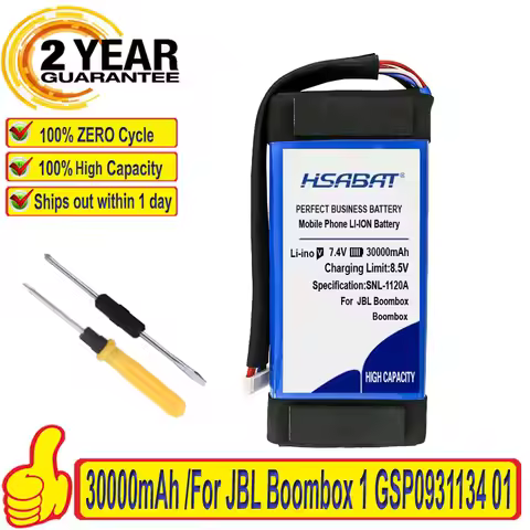 Top Brand 100% New GSP0931134 01 Battery for JBL Boombox extreme / bommbox Boombox 2 3 / Flip 3 4 /