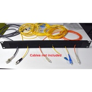 1U Rack Mount Brush Punched Panel Network Cabinet Server Rack Blind Plate