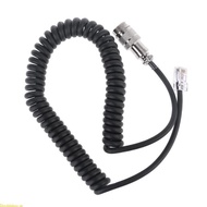 Doublebuy 8 Pin to RJ-45 Modular Plug Mic Cable Adapter for Yaesu Microphone MD-200 MD-100 M-1 M-100