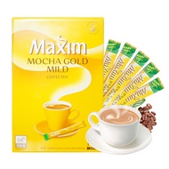 Maxim Mocha Gold Mild Korean Coffee Mix BOX 100 Sticks