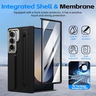 【 SG 24H SHIP 】Magnetic Hinge Phone Case for Samsung Galaxy Z Fold 7 Screen Glass Protective With Pe