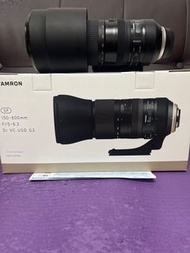 完美無瑕 全套有盒 香港行貨 有保養 2027-7 Tamron 150-600 150-600mm VC USD G2 Nikon F Mount