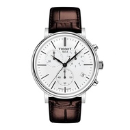 Tissot Carson premium chronograph Tissot Carson t1224171601100 White brown men's watches