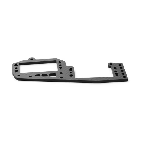 Carbon Fiber Servo Mount Radio Plate TO-266-MP10 Upgrade Part for Kyosho MP10 RC Car
