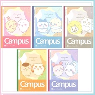 Sun-Star Stationery Chiikawa Campus Notebook B5 A or B Rule
