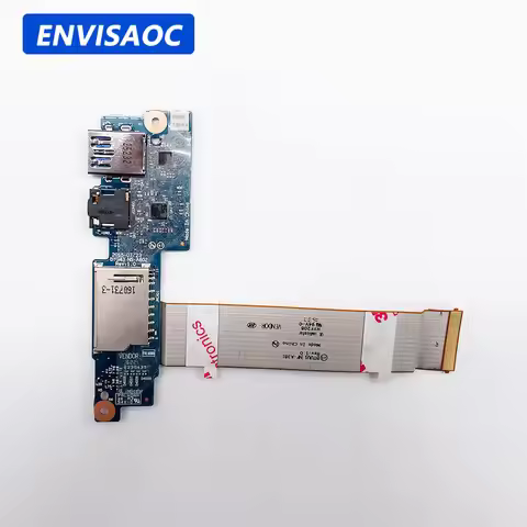 For Lenovo YOGA 3 14 3-1470 700-14 700-14ISK laptop USB Card reader Audio headphone jack board BYG43